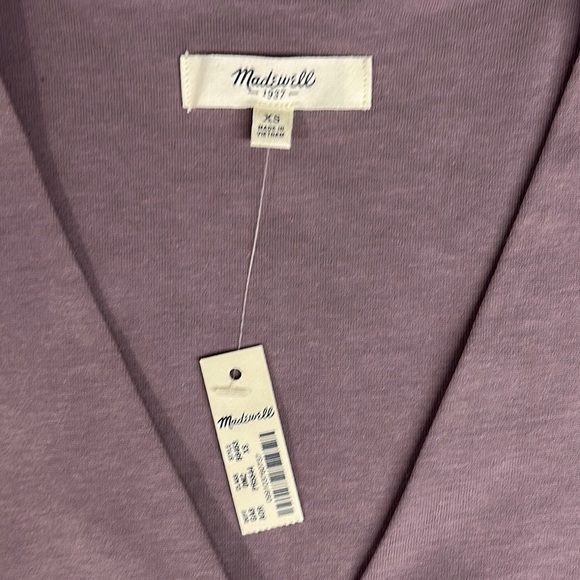 Madewell Purple Sleeveless Tank Top​ - Picture 2 of 6